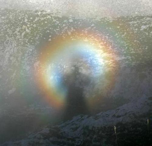 Природное явление Глория. Глория (оптическое явление).