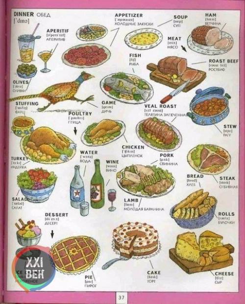 Полезная визуальная лексика английского языка. 07